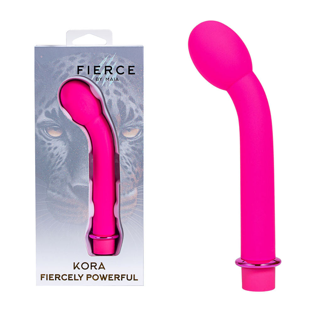Maia KORA - Pink 17.8 cm USB Rechargeable G-Spot Vibrator - Just for you desires