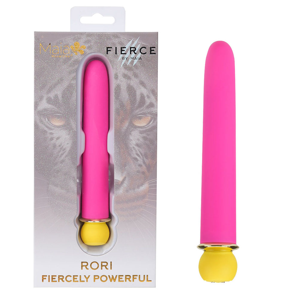 Maia RORI - Pink - Pink 15.2 cm USB Rechargeable XL Bullet - Just for you desires