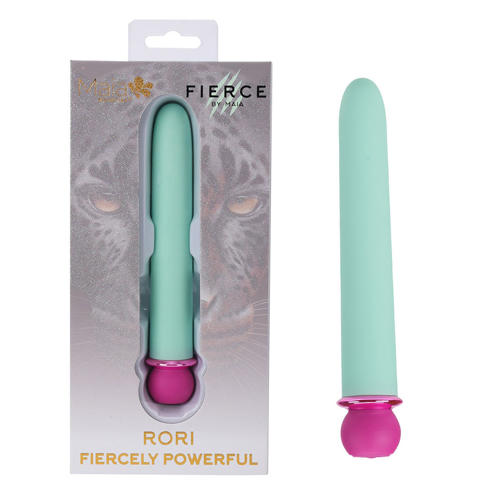 Maia RORI - Teal - Teal 15.2 cm USB Rechargeable XL Bullet - Just for you desires
