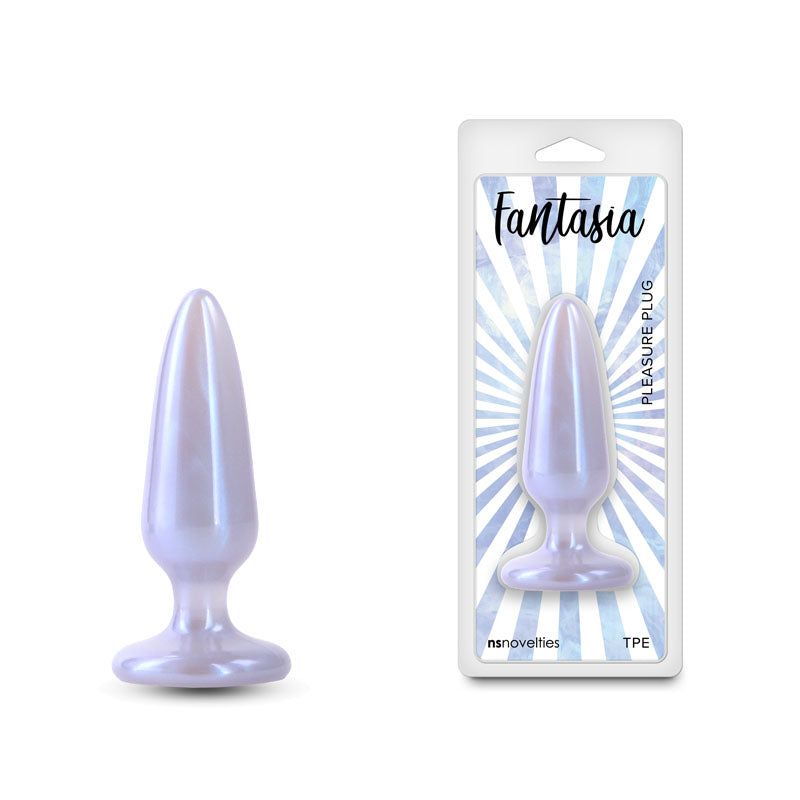 Fantasia - Pleasure Plug - Small - Azure - Blue 10.3 cm Small Butt Plug - Just for you desires