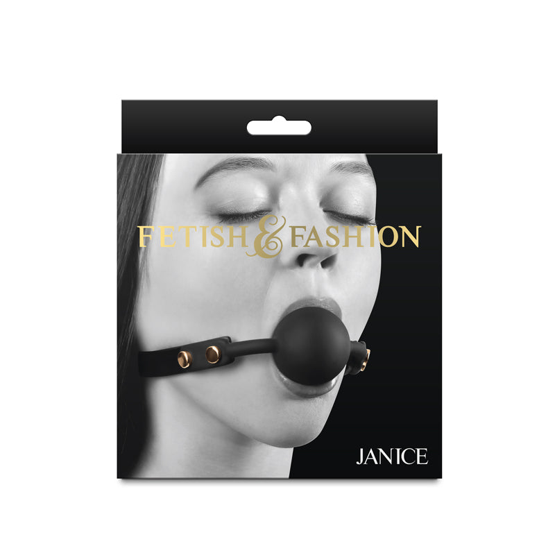Fetish & Fashion - Janice - Black - Black Mouth Restraint - Just for you desires