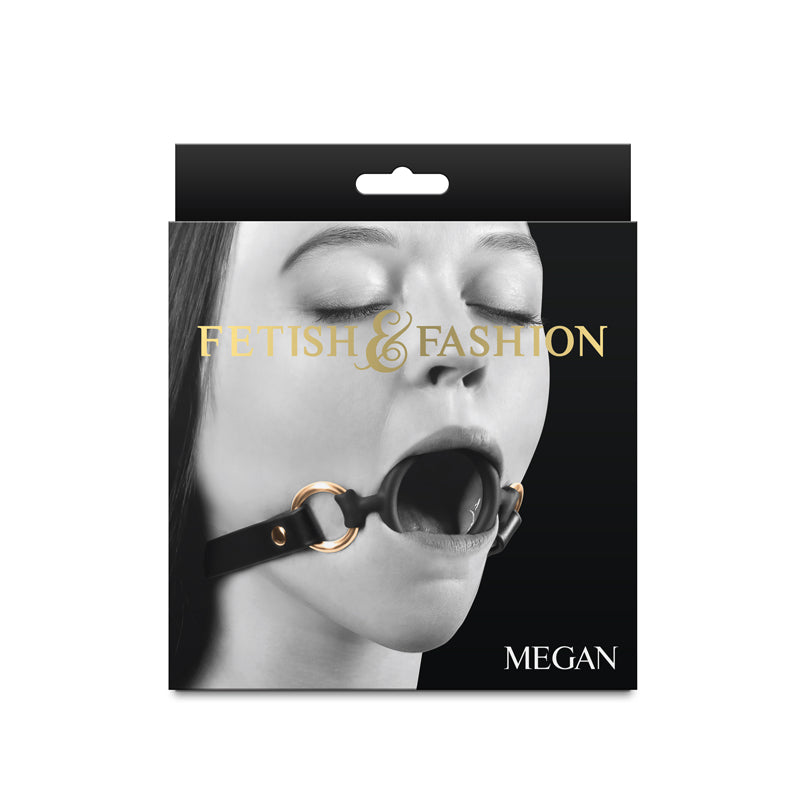 Fetish & Fashion - Megan - Black - Black Mouth Restraint - Just for you desires