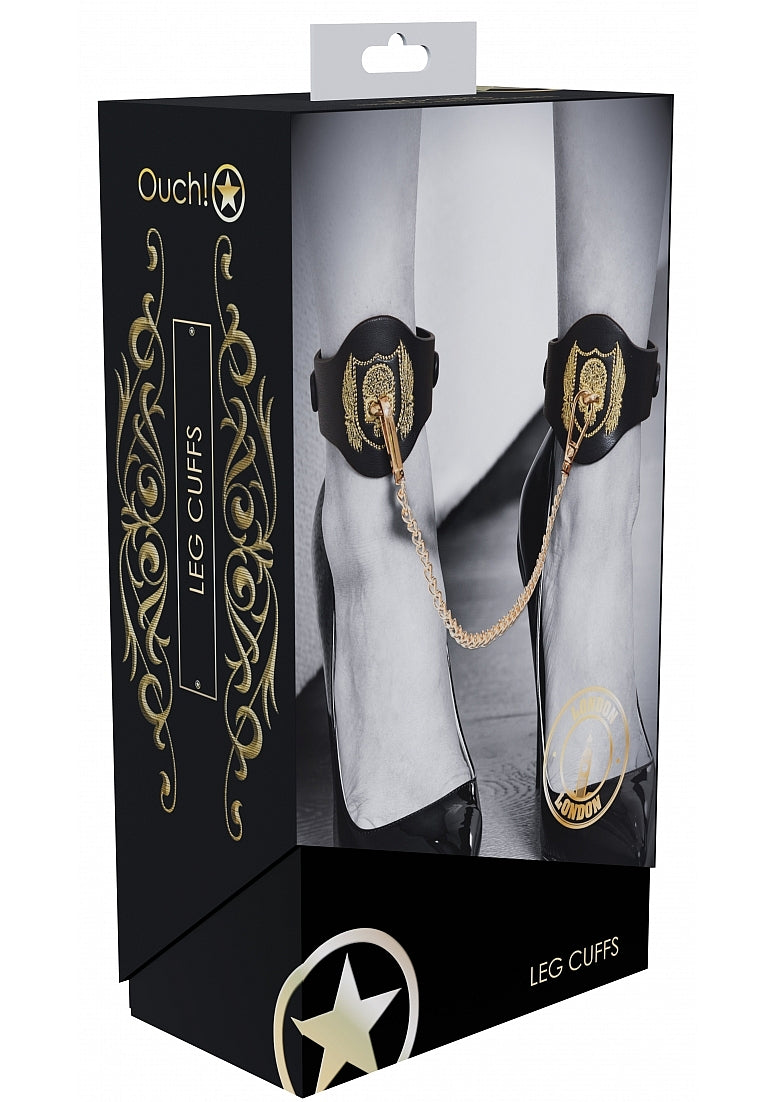 Ouch! London Collection Leg Cuffs - Just for you desires