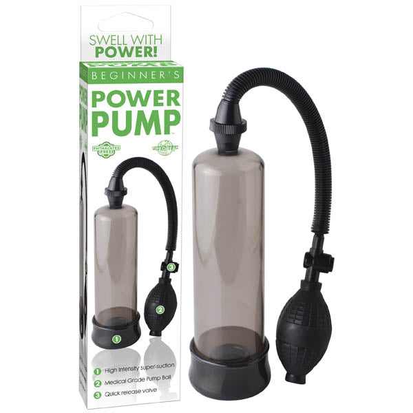 Beginner's Power Pump - Smoke Penis Pump - Just for you desires