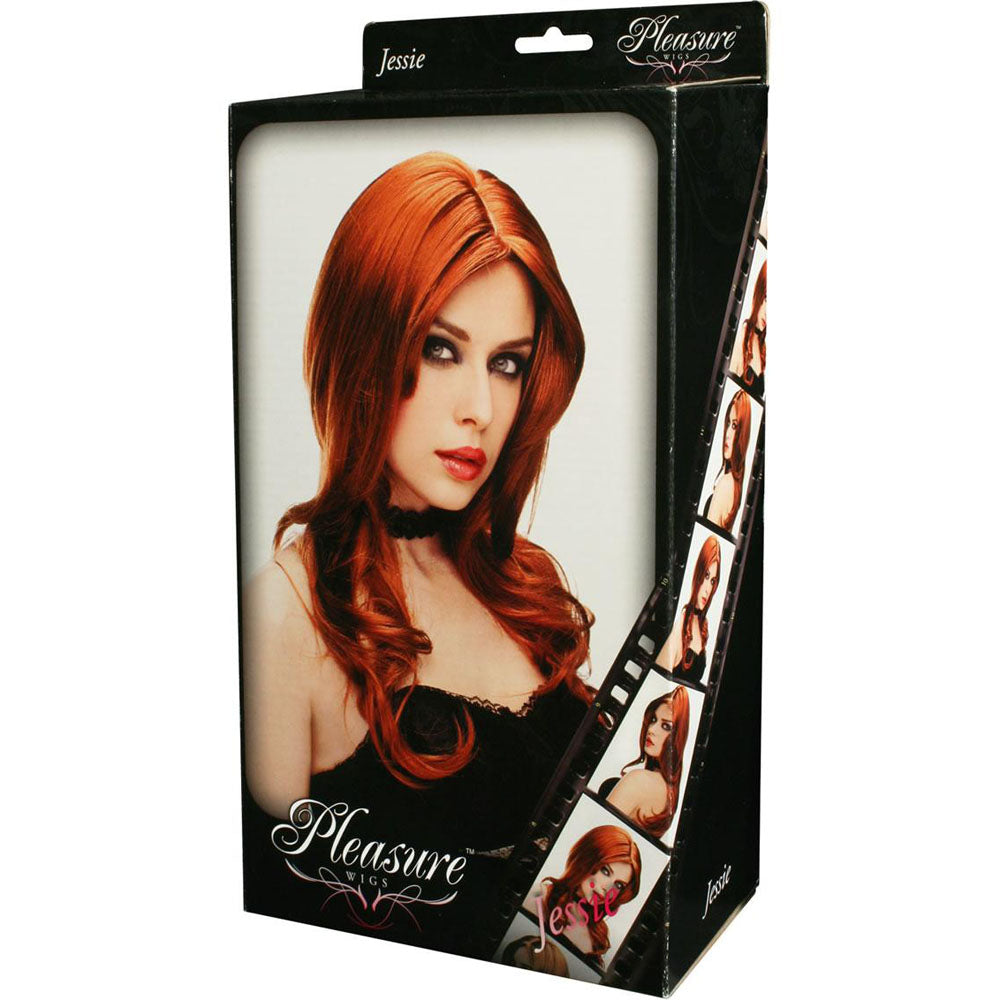 PLEASURE WIGS Jessie - Red - Redhead Wig - Just for you desires