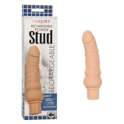 Power Stud Curvy Rechargeable Ivory - Just for you desires