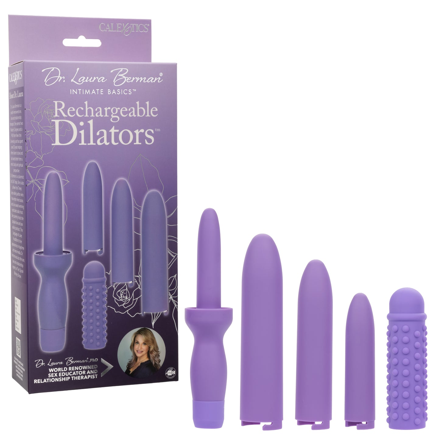 Dr. Laura Berman® Rechargeable Dilators Set - Just for you desires