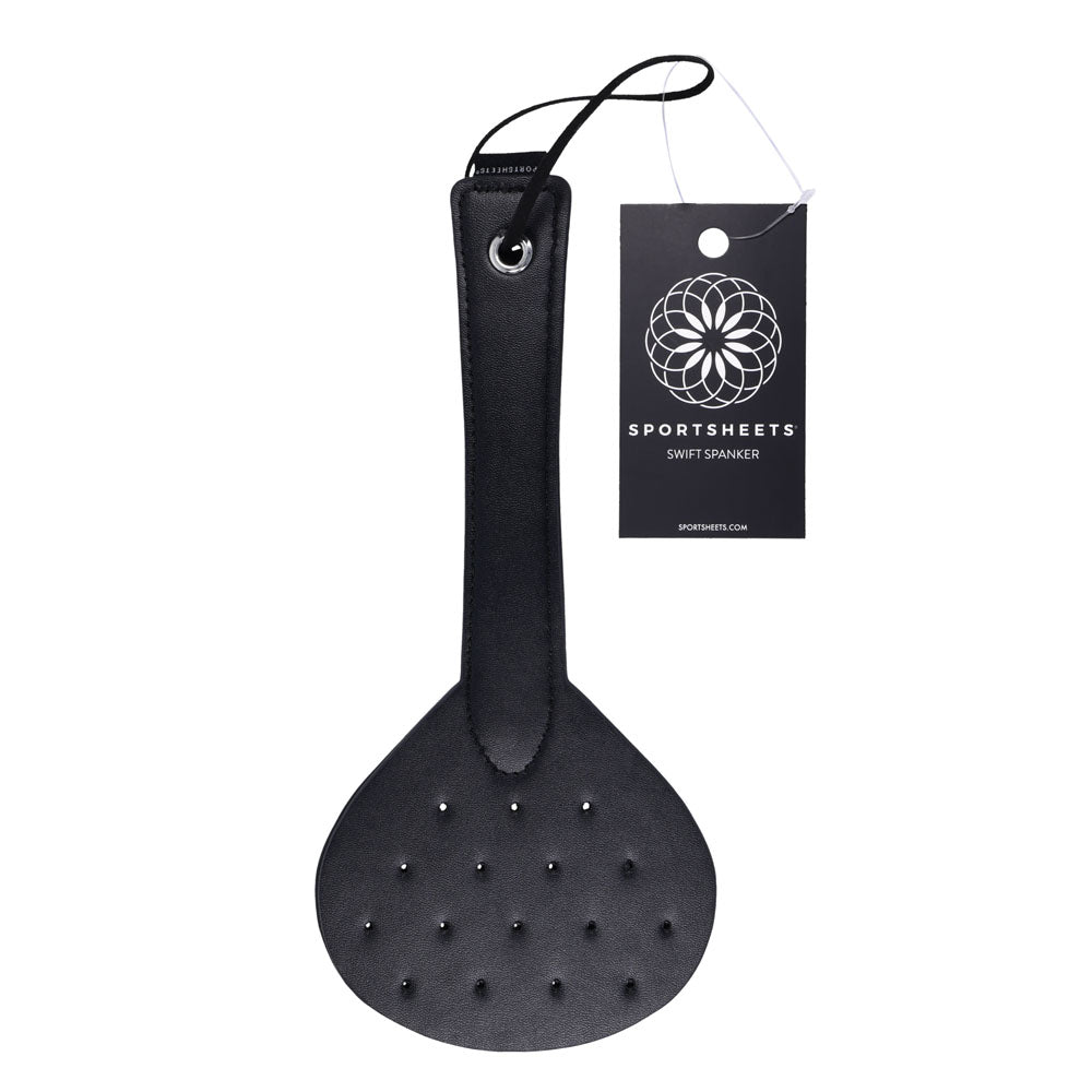 SPORTSHEETS Swift Spanker - Black Spanking Paddle - Just for you desires