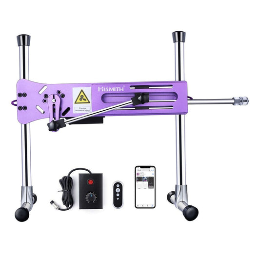 HiSmith - Purple Premium Sex Machine (Remote and App) - Just for you desires