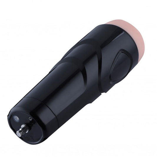 HiSmith - Vibrating Rechargeable Pussy Stroker with Black Case (KlicLok) - Just for you desires