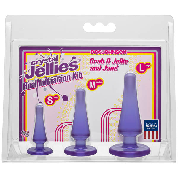 Crystal Jellies Anal Initiation Kit - Just for you desires
