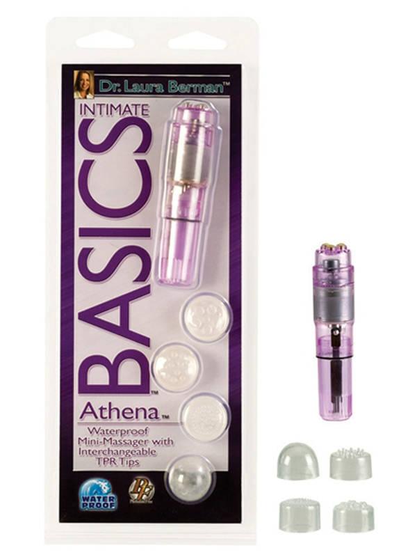 125994 - Berman Intimate Basics Athena Waterproof Mini Massager - Just for you desires