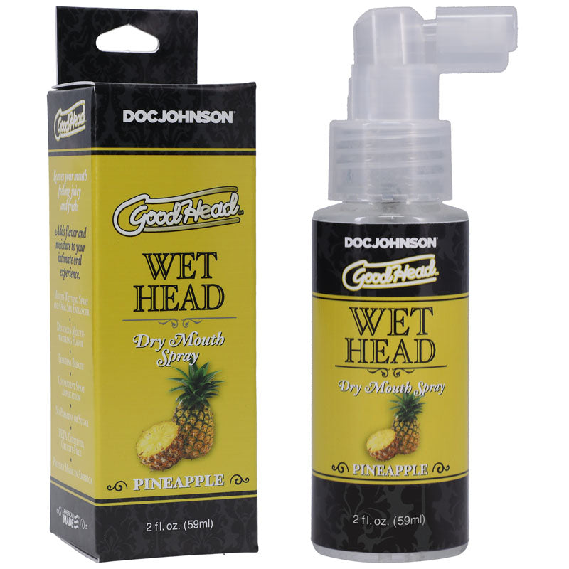 Good Head Wet Head Dry Mouth Spray Pineapple 2 Fl. Oz.