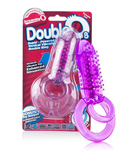 137219 - Doubleo 8 Vibrating Cock Ring - Just for you desires