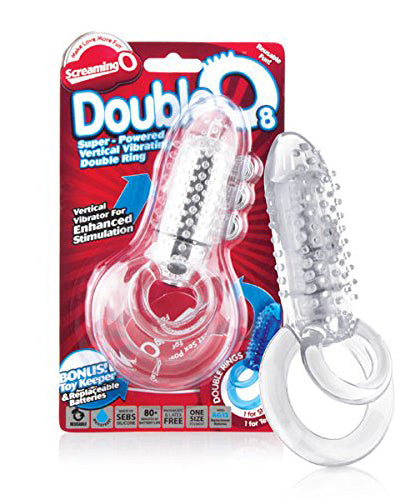 137220 - Doubleo 8 Vibrating Cock Ring - Just for you desires