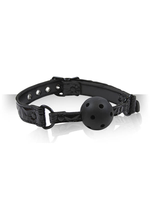 139204 - Sinful Black Ball Gag - Just for you desires
