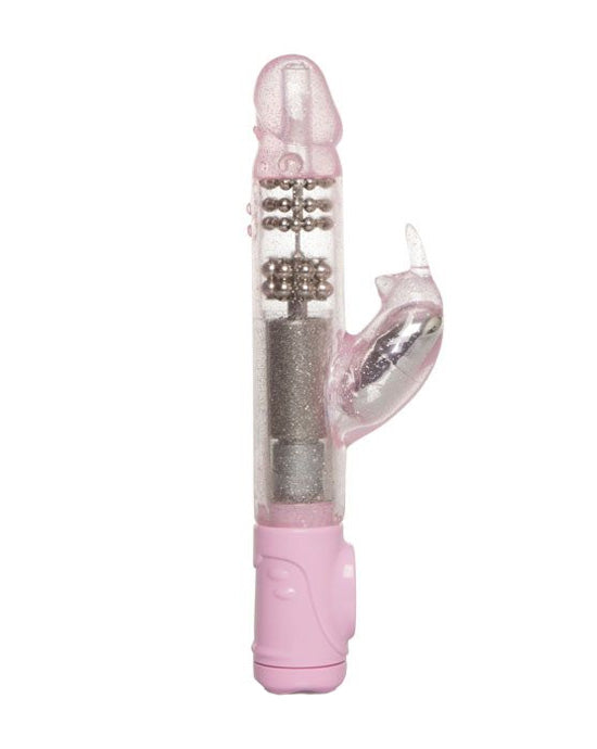 140162 - Thrusting Action Jack Rabbit Vibrator - Just for you desires