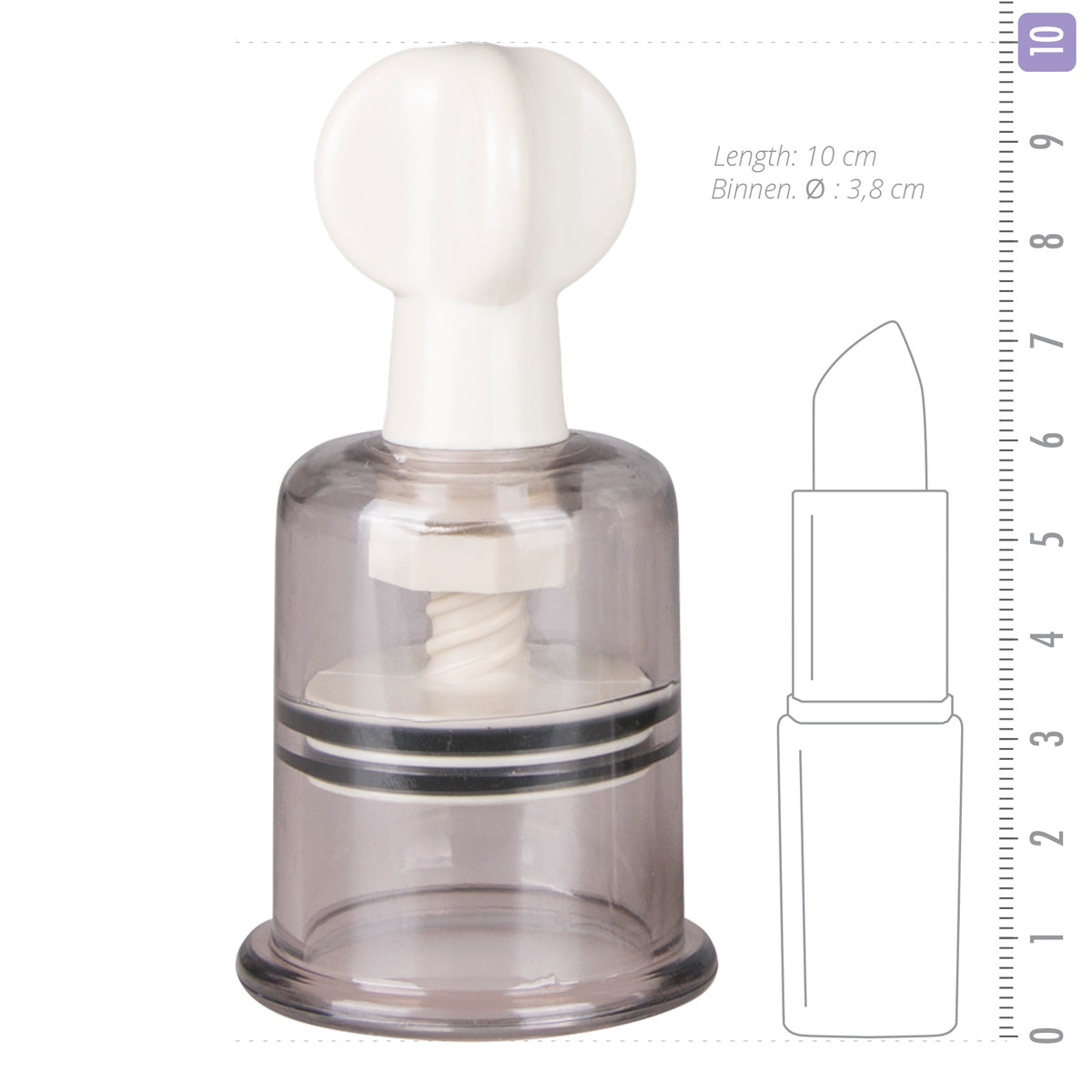 Nipple and Clit Suckers Large 2 Pc - Just for you desires