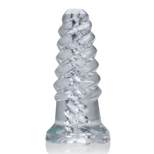 ScrewD Super Squish Corkscrew Jackoff Toy Clear - Just for you desires