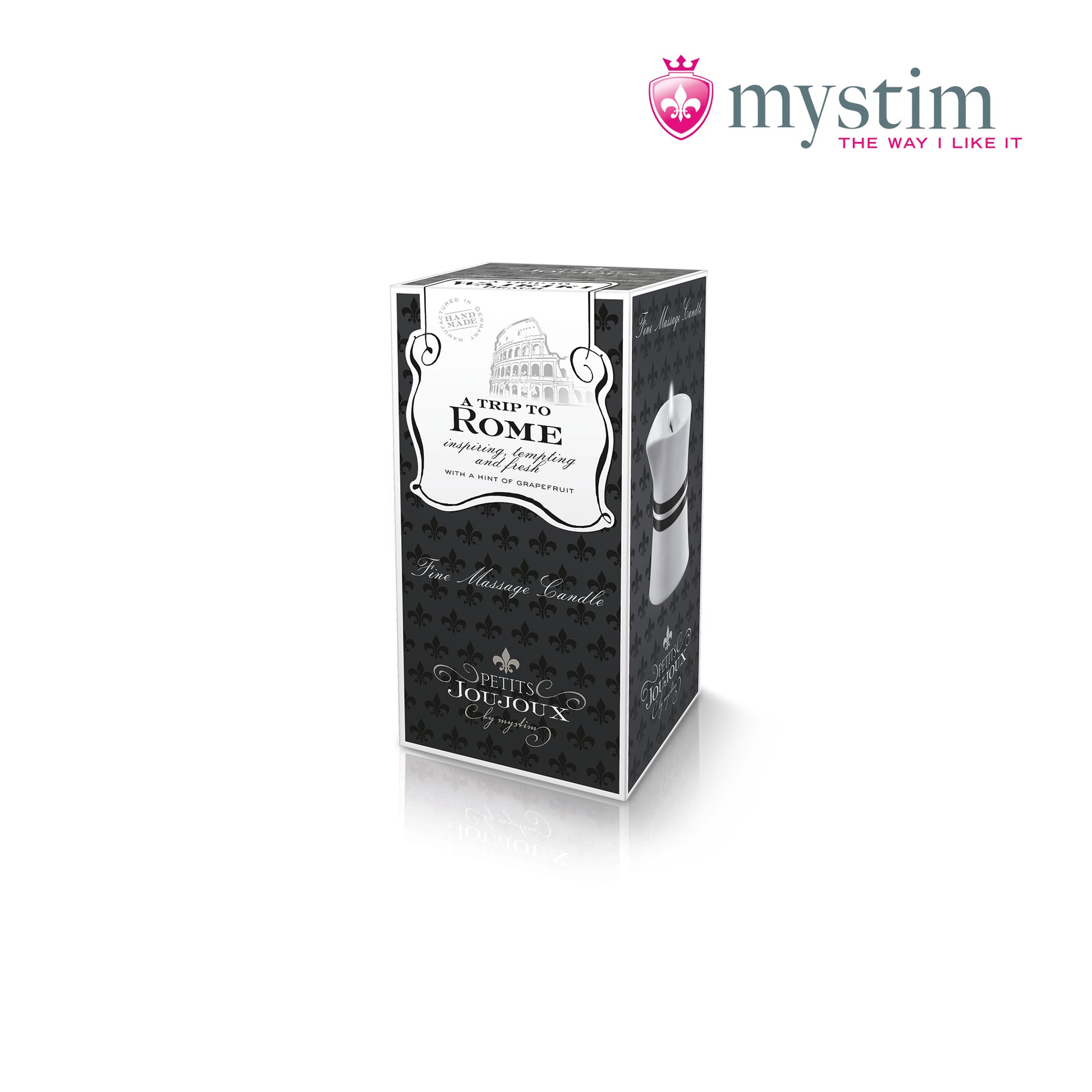 Petits Joujoux A Trip to Rome Massage Candle 120ml - Just for you desires