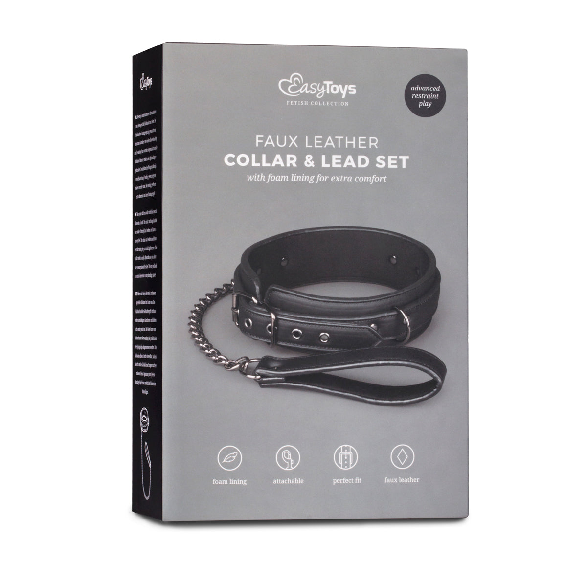 Fetish collar With Leash - Just for you desires