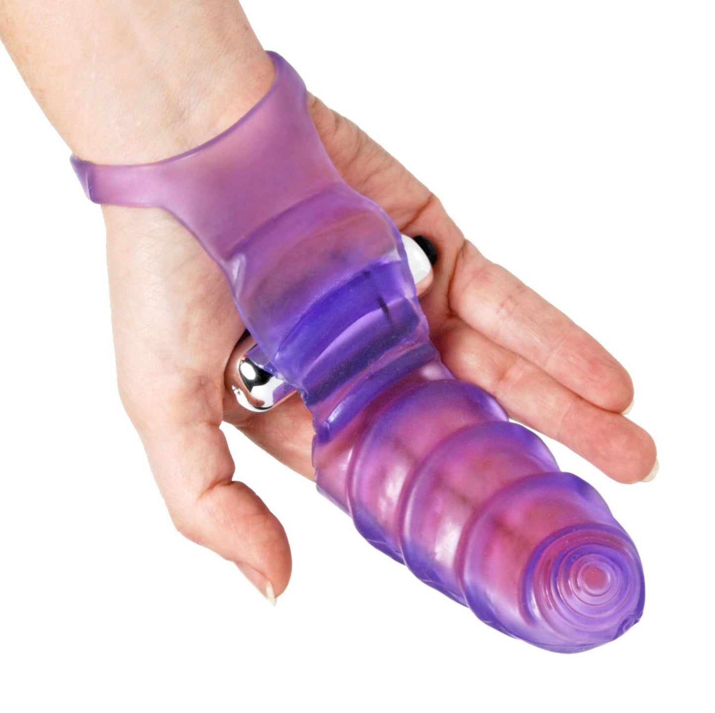 157333 - Double Finger Banger Vibrating G-Spot Glove - Just for you desires