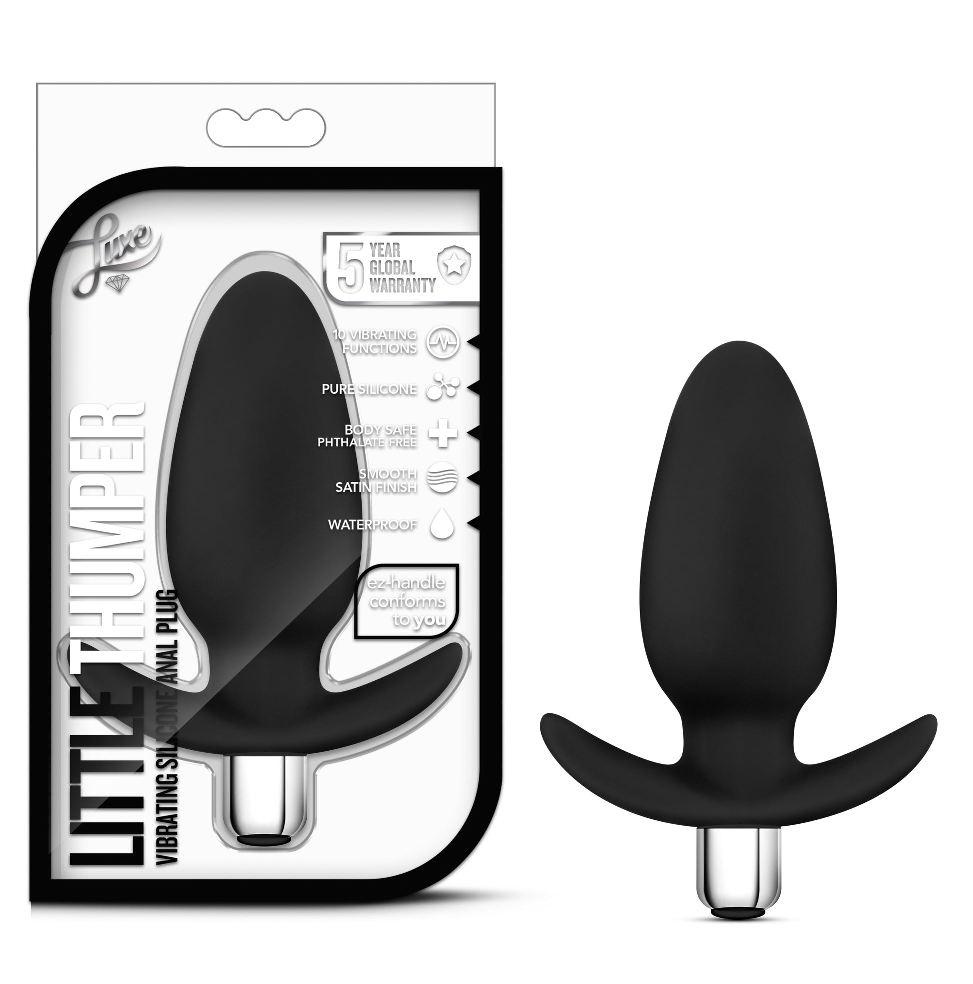 Luxe Little Thumper Black - Just for you desires