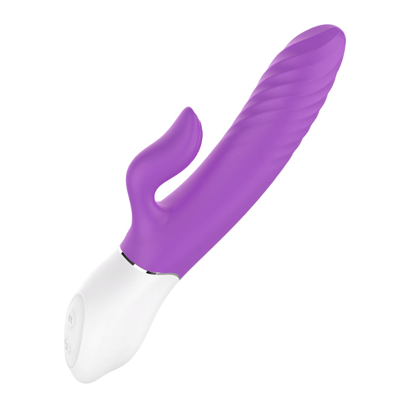 Lighter Thrusting Rabbit Vibrator - Purple - Just for you desires