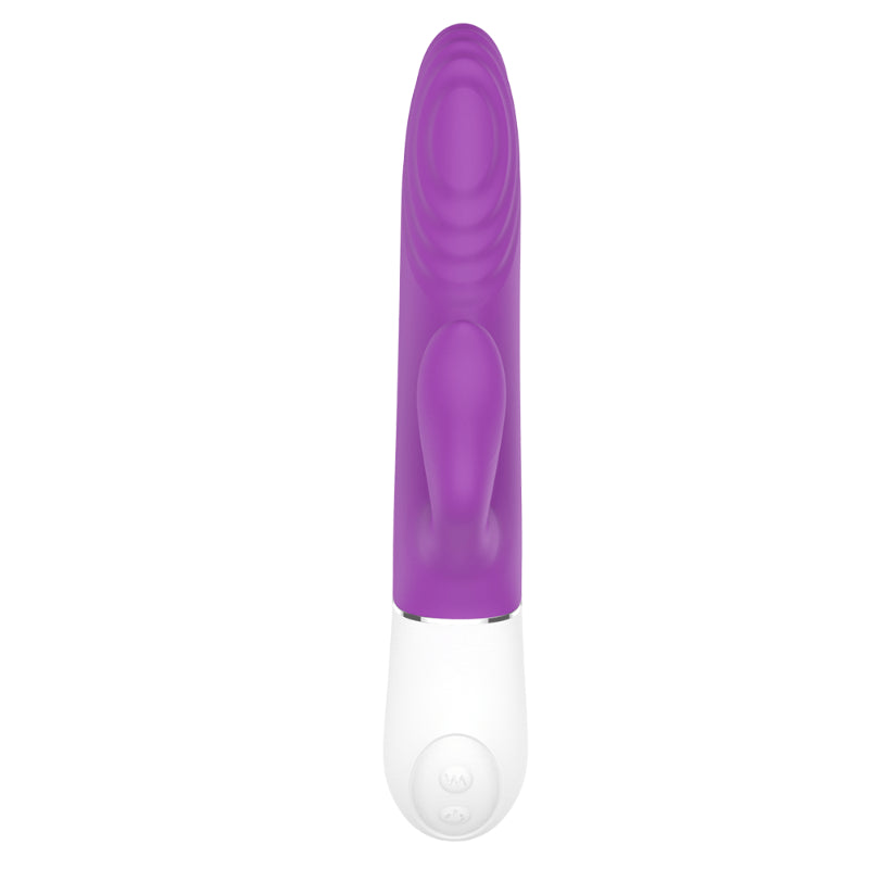 Lighter Thrusting Rabbit Vibrator - Purple - Just for you desires
