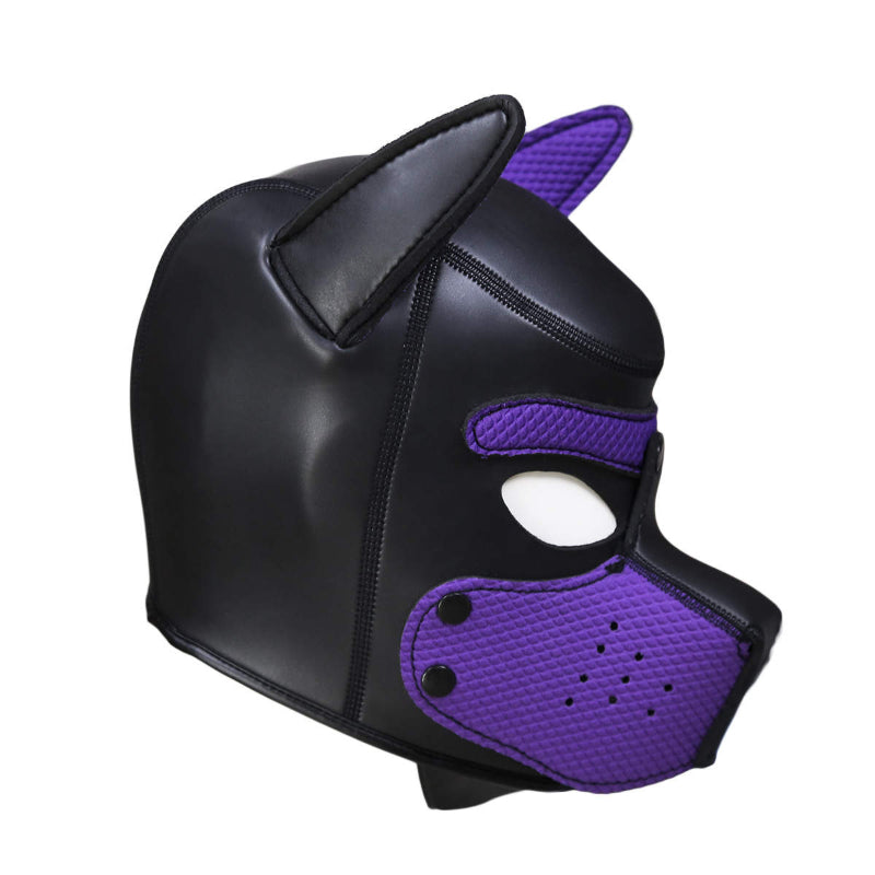 Puppy Play Mask Purple - Just for you desires