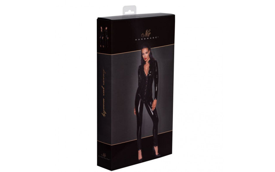 Long Button Up PVC Overall - Just for you desires