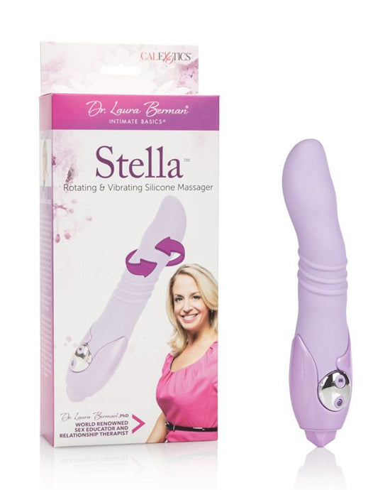 198878 - Dr Laura Berman Stella Rotating Silicone Massager - Just for you desires
