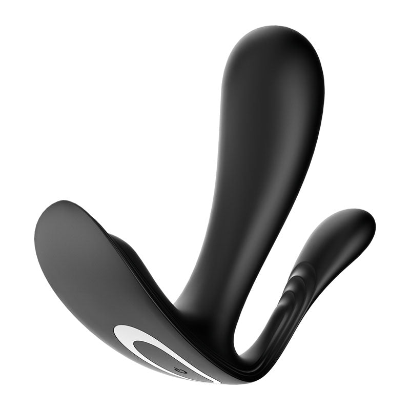 Satisfyer Top Secret + - Black Wearable Vibrator with App Control - Just for you desires