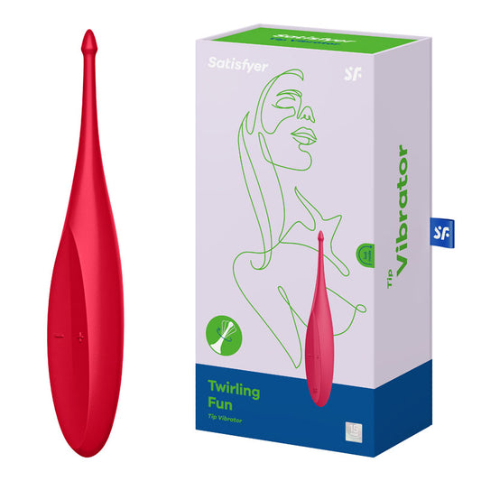 Satisfyer Twirling Fun Poppy Red - Just for you desires