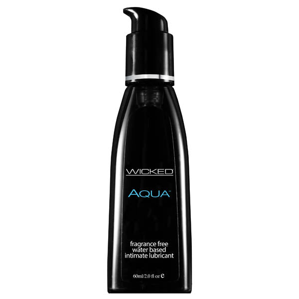 Wicked Aqua - Water Based Lubricant - 60 ml (2 oz) Bottle - Just for you desires