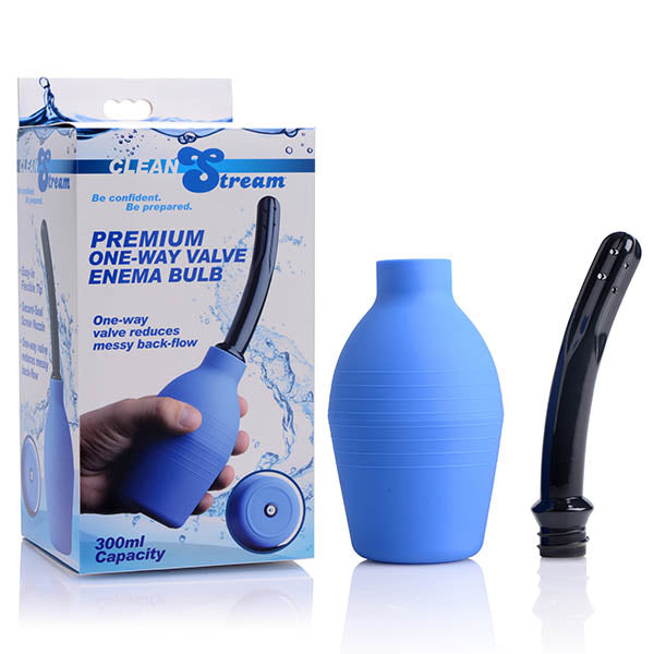 CleanStream Premium One-Way Valve Enema Douche - Unisex Douche - 300 ml - Just for you desires