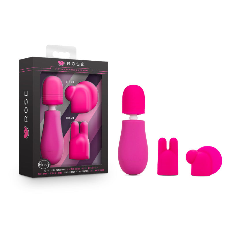 Rose Petite Massage Wand - Pink - Just for you desires