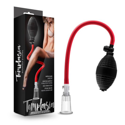 Temptasia Beginners Clit Pumping System - Clear Clitoris Pump - Just for you desires