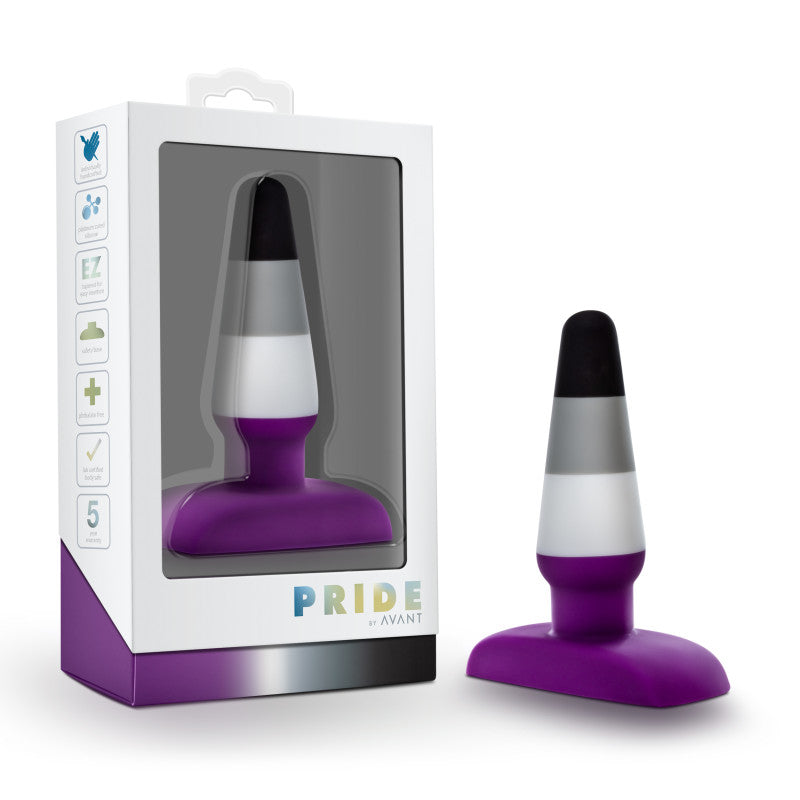 Avant Pride P7 - Ace - Coloured 10.8 cm Butt Plug - Just for you desires