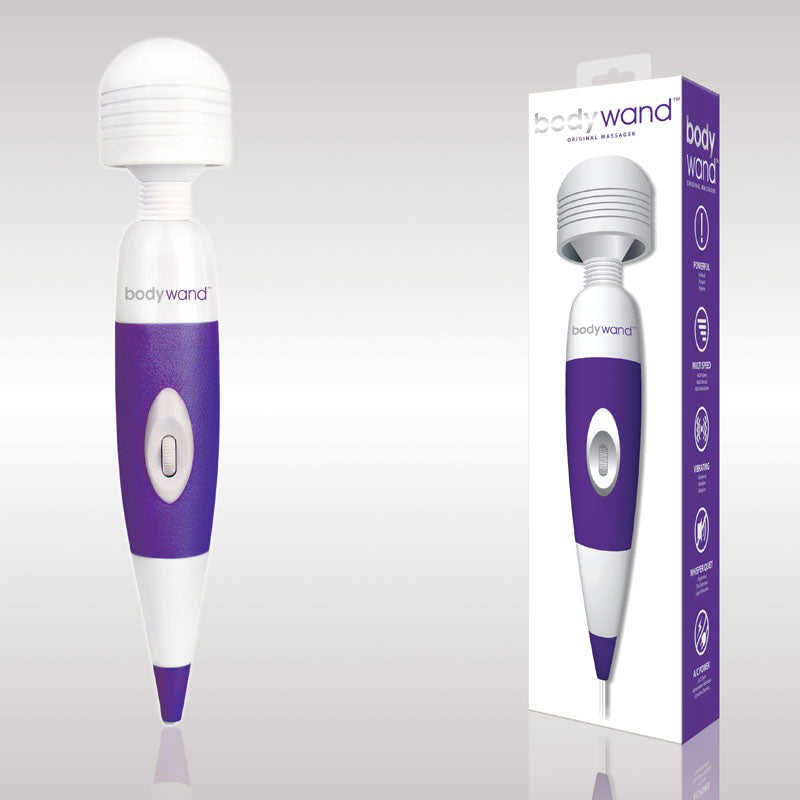Bodywand Original - Purple Mains Powered Massage Wand - Just for you desires