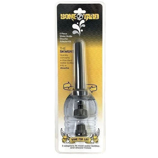 Boneyard The Skwert - 5 Piece Water Bottle Douche Adapter Kit - Just for you desires