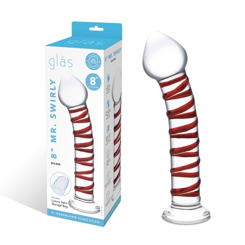 8" Mr. Swirly Dildo - Just for you desires