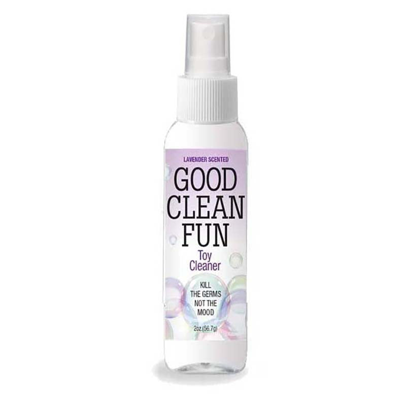 Good Clean Fun - Lavender - Lavender Scented Toy Cleaner - 60 ml Bottle - Just for you desires