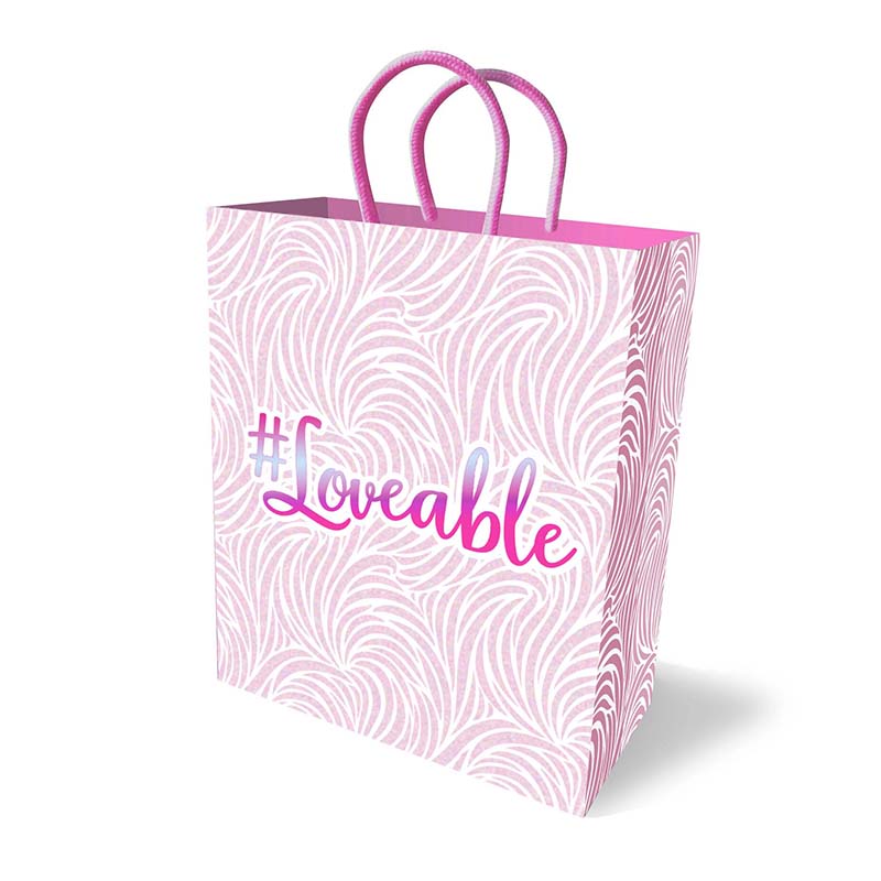 #Loveable - Gift Bag - Novelty Gift Bag - Just for you desires