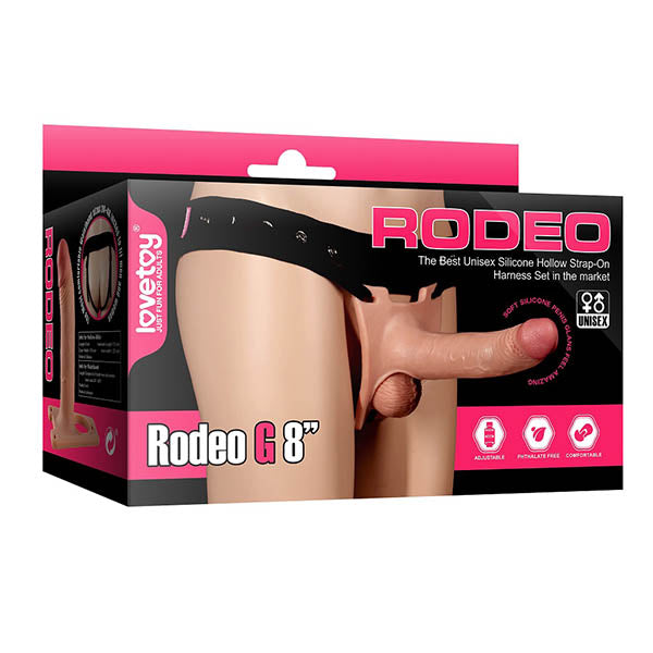 Ingen Hollow G 8'' - Flesh 20.3 cm Hollow Strap-On - Just for you desires