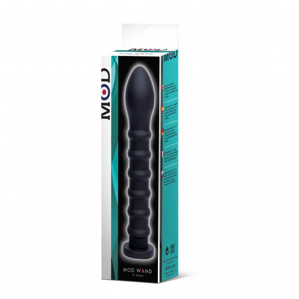 Mod Wand Black Ribbed - Just for you desires