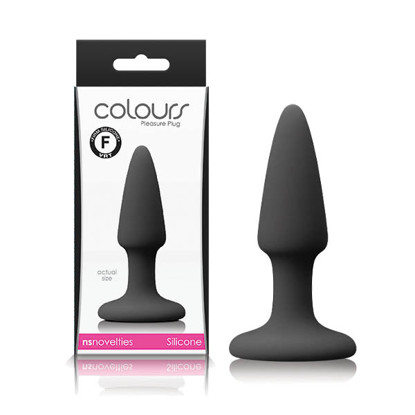 Colours Pleasures - Black Mini Butt Plug - Just for you desires