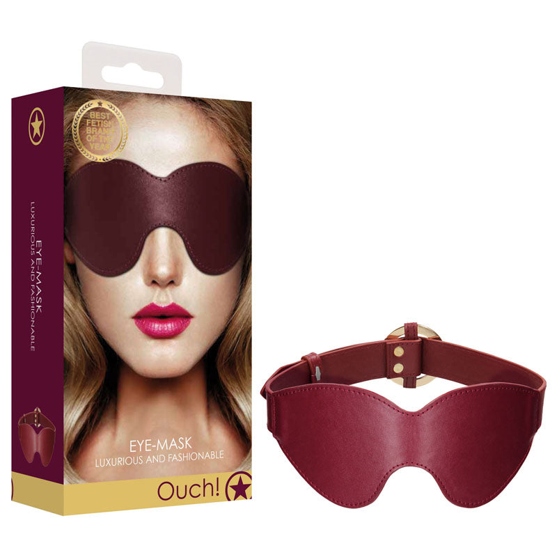 OUCH! Halo - Eyemask - Burgundy Eye Mask - Just for you desires