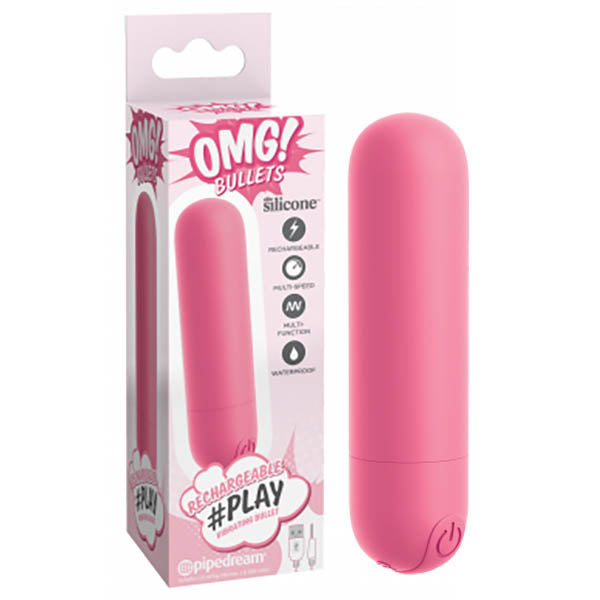 OMG! Bullets #Play - Pink USB Rechargeable Bullet - Just for you desires