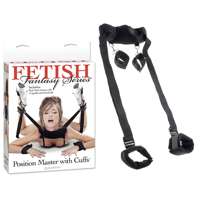 Fetish Fantasy Series Position Master With Cuffs - Restraint Set - Just for you desires